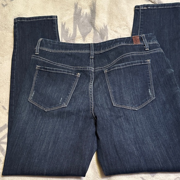 A188. Simply Vera Vera Wang Women's Skinny Jeans - Dark Blue - Picture 2 of 10